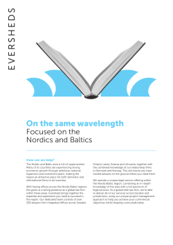 On the same wavelength