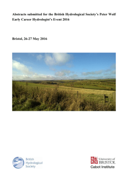 the Book of Abstracts