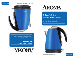 Teterael&eacute;ctrica de7tazas 7-Cup/1.7