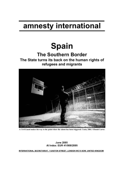 Spain - Amnesty International