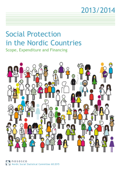 Social Protection in the Nordic Countries 2013/2014