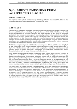 n2o: direct emissions from agricultural soils - ipcc
