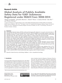 Global Analysis of Publicly Available Safety