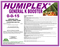 contains (tha) technical humic acids