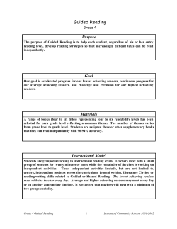 Guided Reading