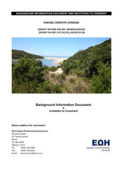 project name - Coastal and Environmental Services