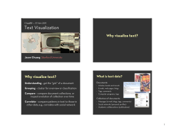 Text Visualization - Stanford HCI Group