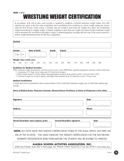 ASAA Forms without covers - Alaska School Activities Association