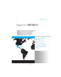 Chapter 10 MEXICO