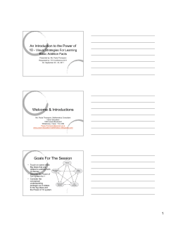 Power Of Ten Workshop YTA Conference 2011