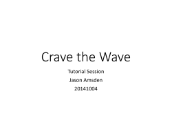 Crave the Wave