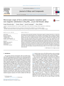 Microscopic origin of ferro-antiferromagnetic transition upon non