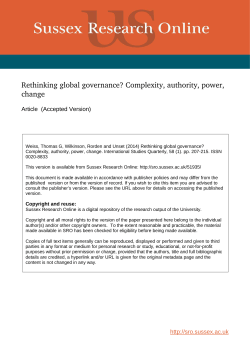 - Sussex Research Online