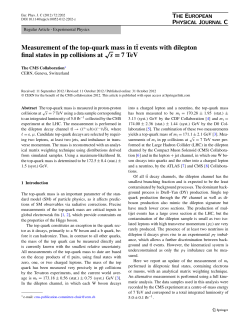 Measurement of the top-quark mass in\ mathrm {t}\ overline