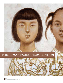 the human face of immigration