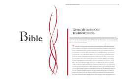 Genocide in the Old Testament