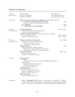 Timothy M. Beissinger