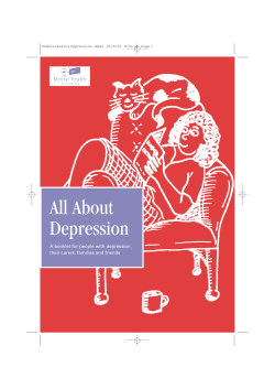 All About Depression - Mental Health Foundation