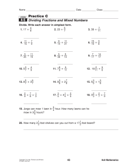 Practice C 4-5