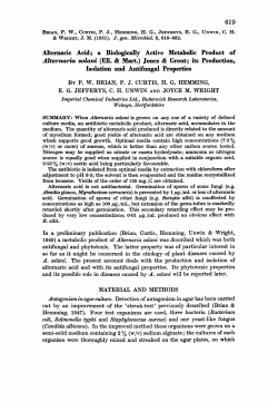 619 Alternaric Acid