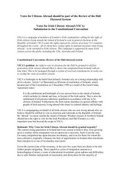 - Constitutional Convention