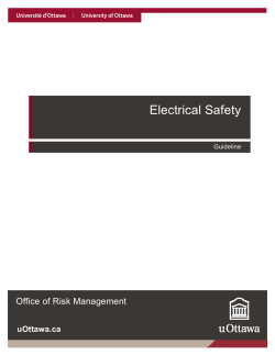 Electrical Safety - Office of Risk Management