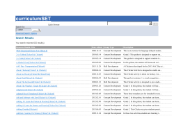Clicker Activities in Curriculum set