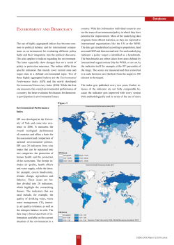 Environment and Democracy