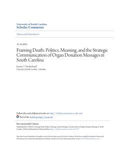 Framing Death: Politics, Meaning, and the Strategic Communication