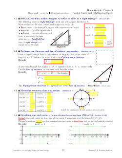 Angle/rotation matrix (basics)