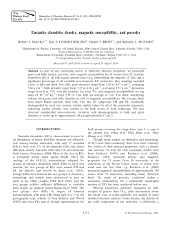 Enstatite chondrite density, magnetic susceptibility, and porosity
