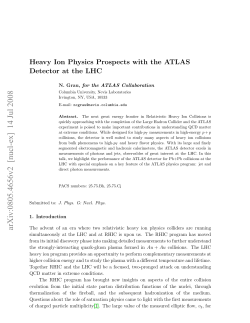 Heavy Ion Physics Prospects with the ATLAS Detector at the LHC