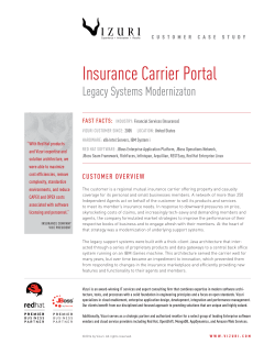 Insurance Carrier Portal