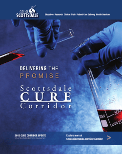 the latest Scottsdale Cure Corridor