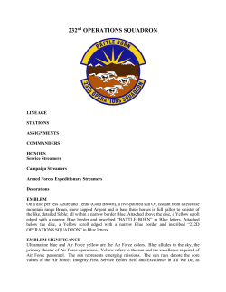 232 operations sq - USAF Orders Of Battle