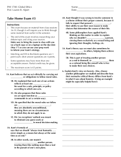 Take Home Exam #3 - Lauren R. Alpert