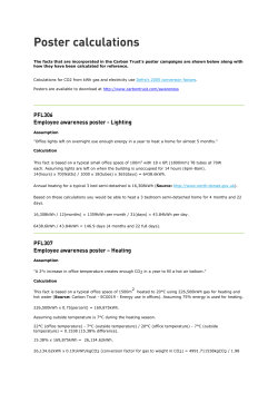 calculated - Carbon Trust