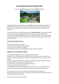 Year 6 project homework