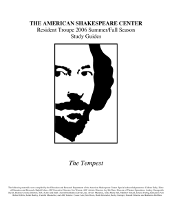 The Tempest - Camille Mustachio