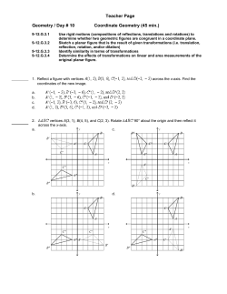 Angle Relations and Coordinate Geometry