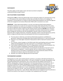 Strobe Lighting Policy