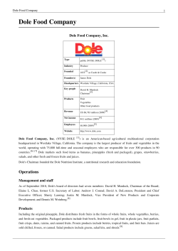 Dole Food Company