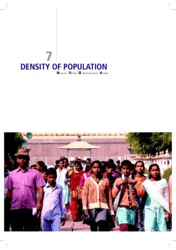 density of population - Education for all in India