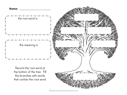 the root word is - The Curriculum Corner