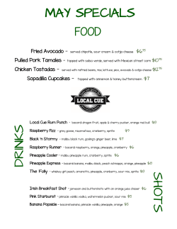 to check out our specials!