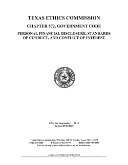 pdf file - Texas Ethics Commission