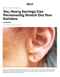 Earrings can be a beautiful, bright addition to any outfit&mdash;but they