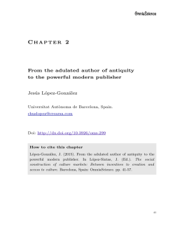 From the adulated author of antiquity to the