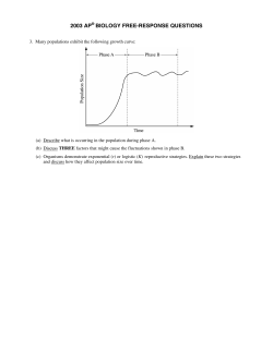 2003 AP&reg; BIOLOGY FREE