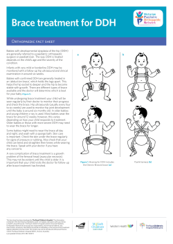 Brace Treatment for DDH (pdf
